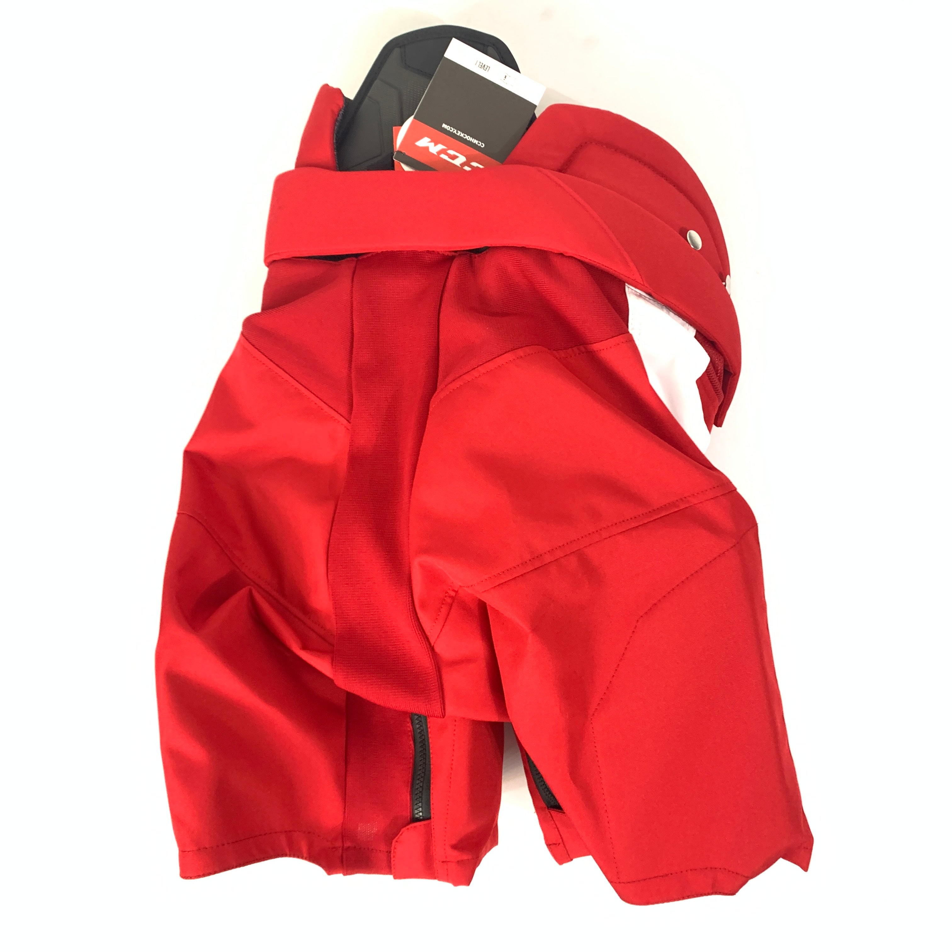 CCM HPTK - Pantalon de hockey Pro Stock (rouge/blanc)